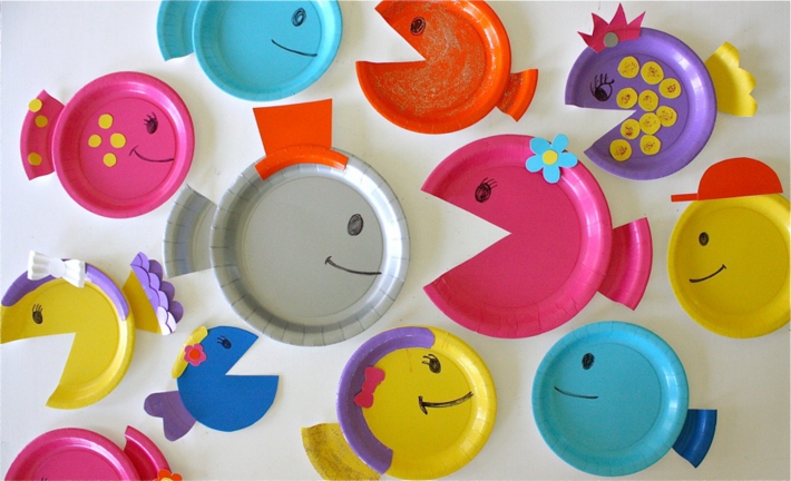 variantes decorativas platos peces