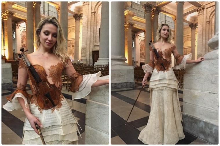 vestidos bonitos violin