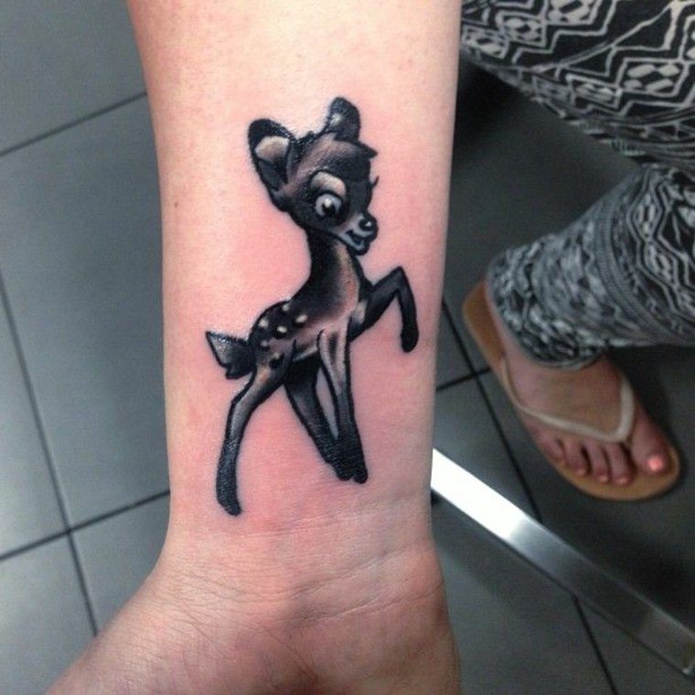 Tatuaje de bambi