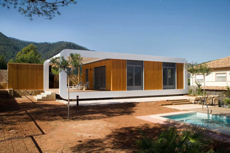 Casa prefabricada contemporánea