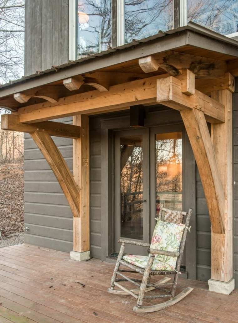 cubiertas y porches de madera