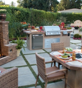 Diseño de cocinas modernas al aire libre perfectas para tu jardín