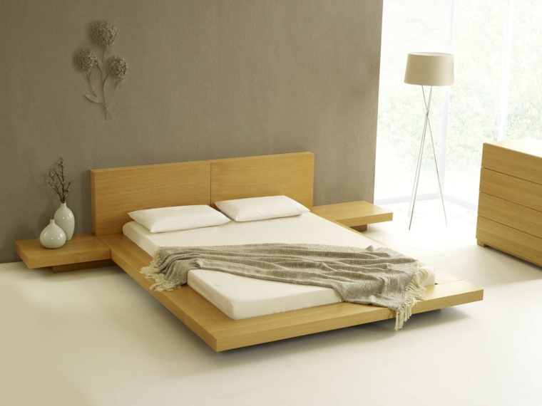 disenos de camas de madera-decorar-dormitorio
