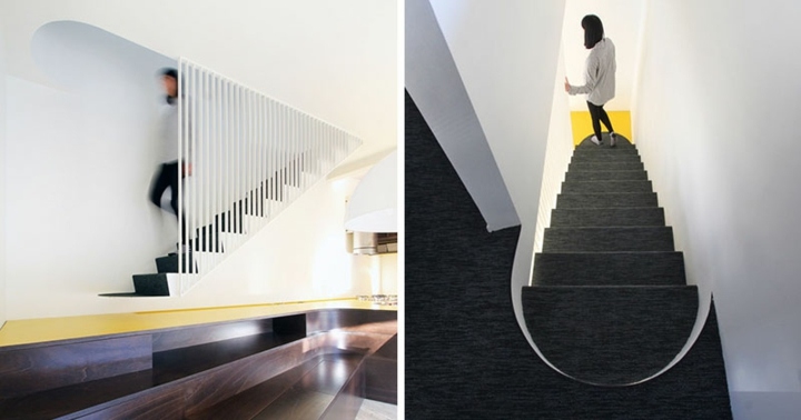 diseño de escaleras modernas funcionales