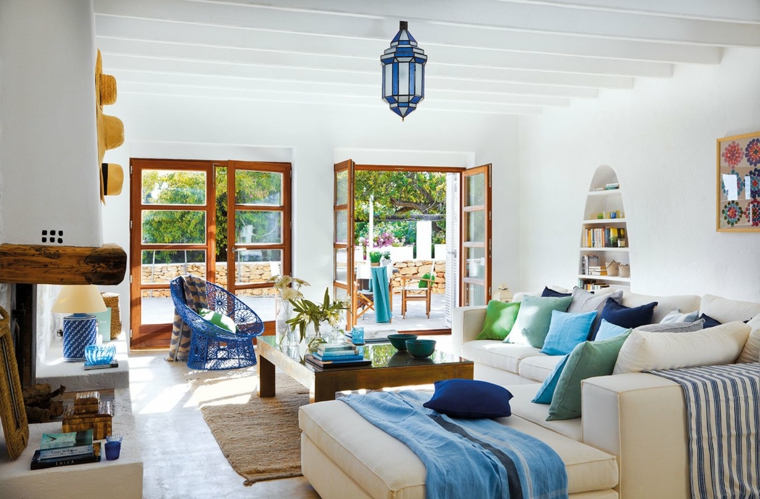 interiores de casas modernas-decoracion-mediterranea