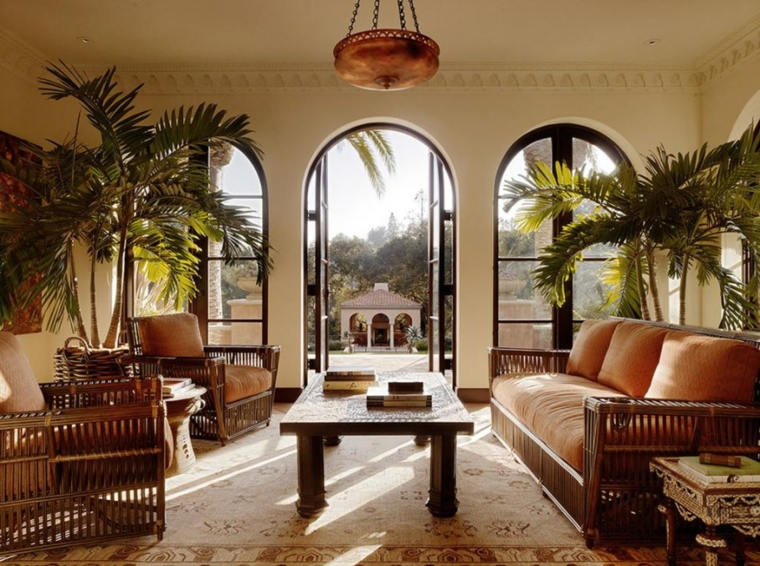 interiores de casas modernas-mediterraneas