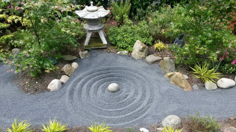 jardines con piedras japoneses