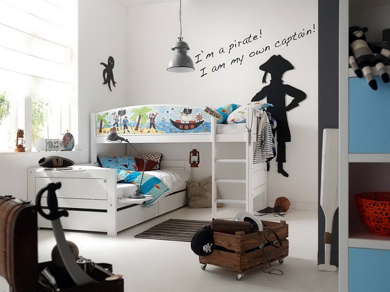 literas-para-ninos-color-blanco-diseno-habitacion