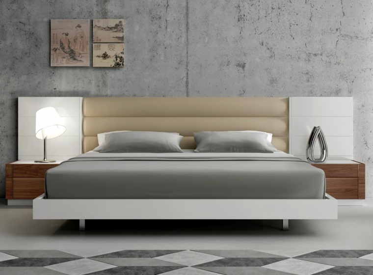 modelos de camas de madera-decorar-interior