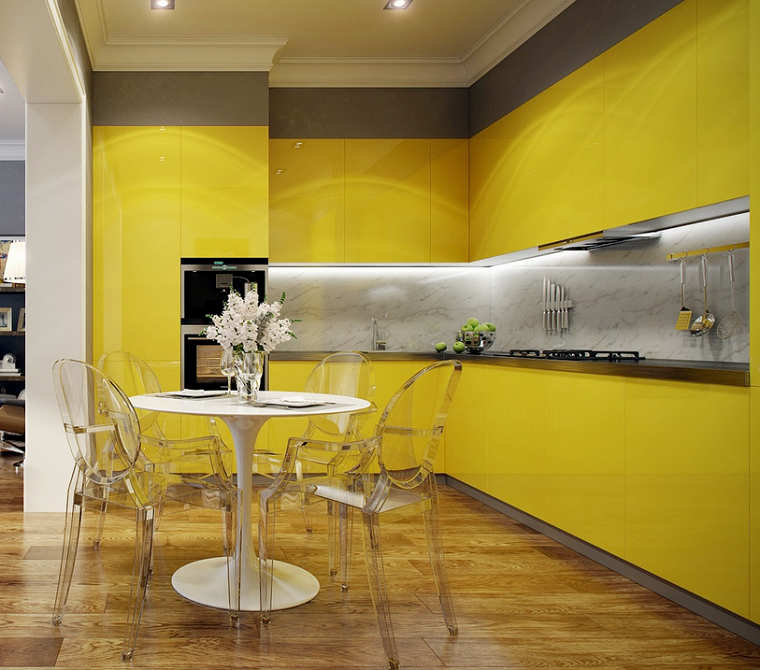 muebles-amarillos-cocicna-diseno-moderno