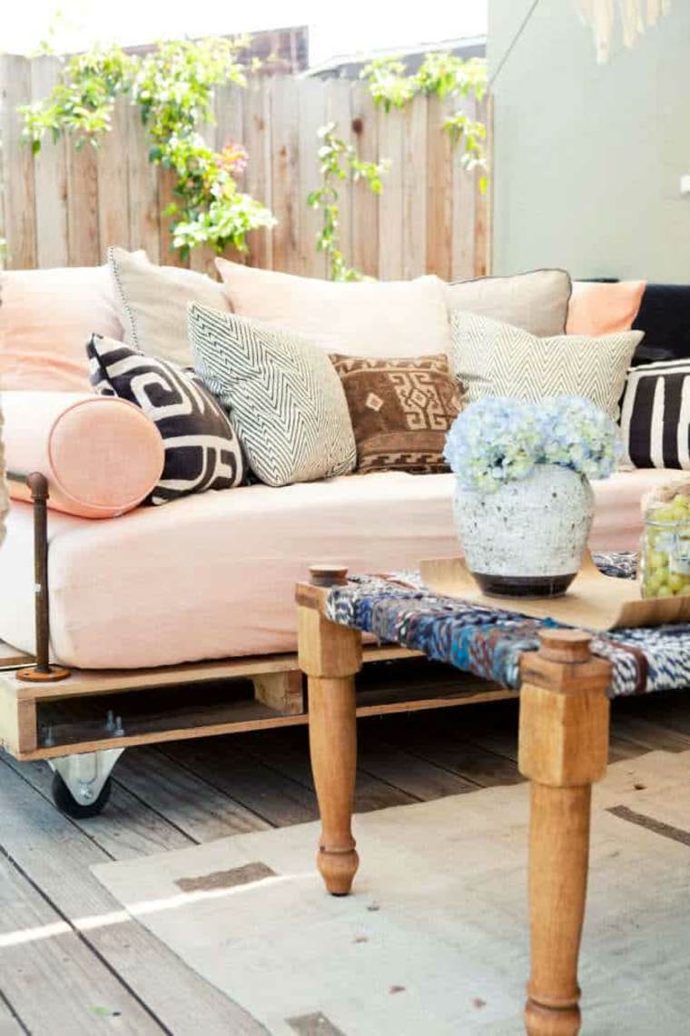 muebles de jardín sofá