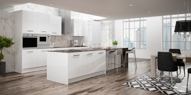 muebles de madera para cocina-moderna