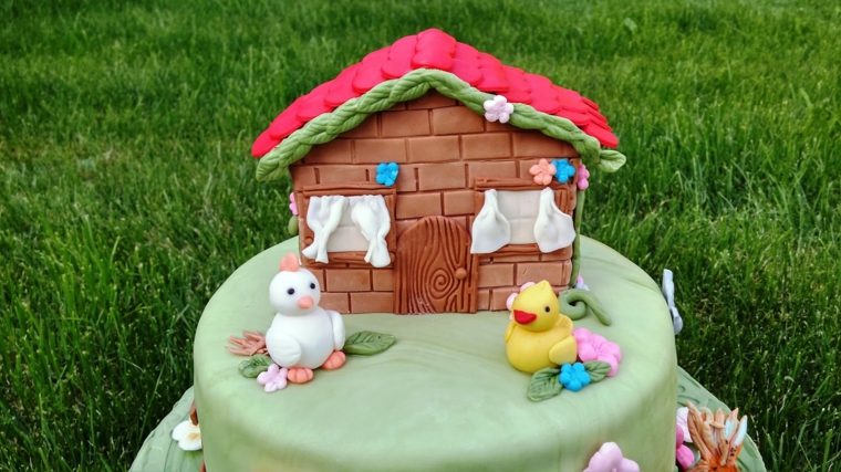 pastel-cumpleanos-ninas-casita-ideas