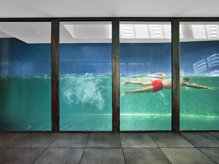 piscina-con-pared-transparente-de-vidrio