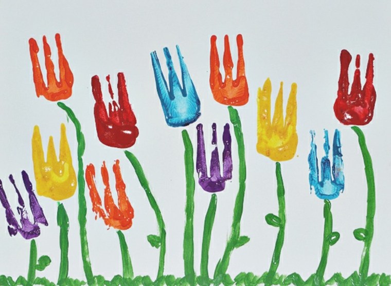 tulipanes-dibujados