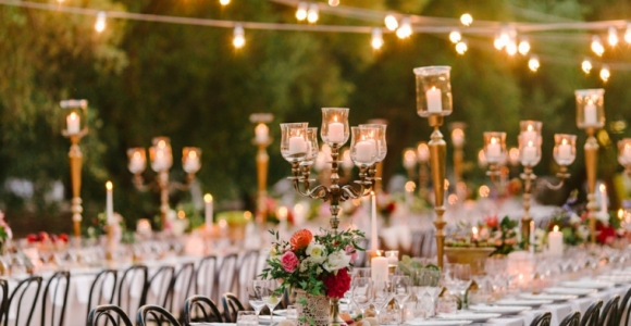 boda-decoracion-estilo-bohemio-velas-luces-iluminar-bodas