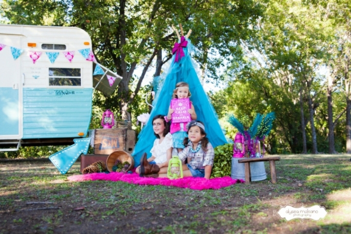 Camping de lujo o "glamping" en tu patio trasero, ideas para pasarlo