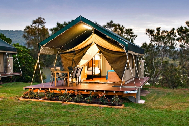 Camping de lujo o "glamping" en tu patio trasero, ideas para pasarlo
