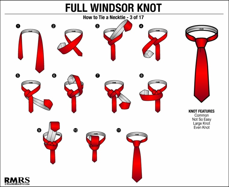 como hacer nudo de cortaba-full-windsor-knot