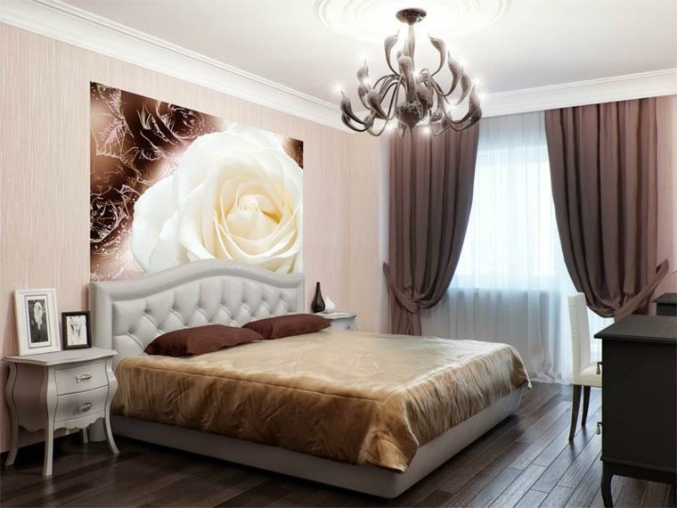 decoracion interior-dormitorio-acnetos-dorados