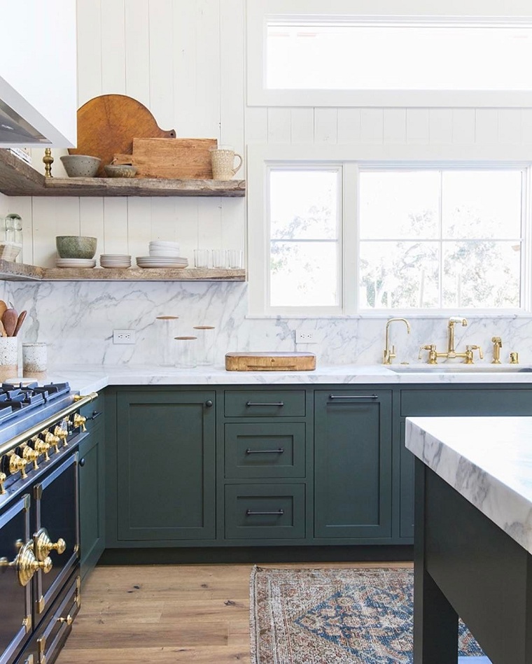 decoracion-para-cocinas-muebles-verdes-tendencias