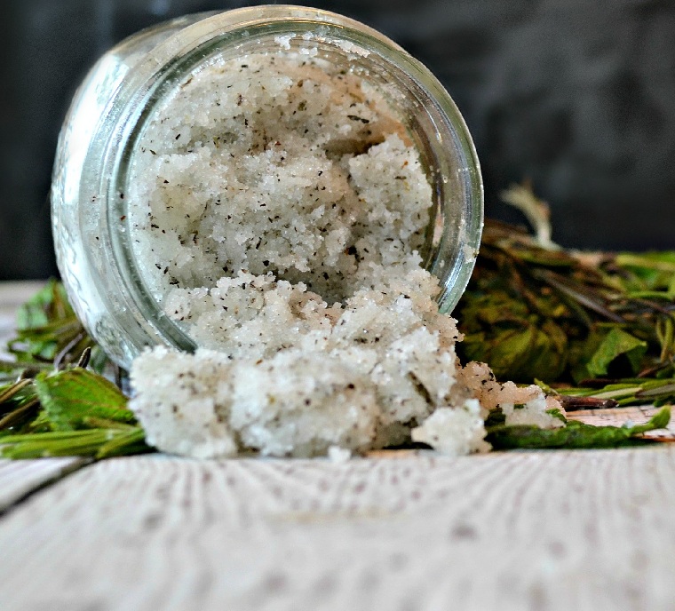 exfoliante-casero-romero-menta-ideas