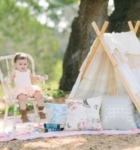 Camping de lujo o "glamping" en tu patio trasero, ideas para pasarlo bien con los niños