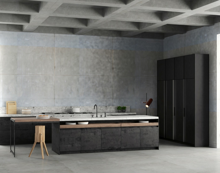 opciones-cocina-diseno-original-negro-madera