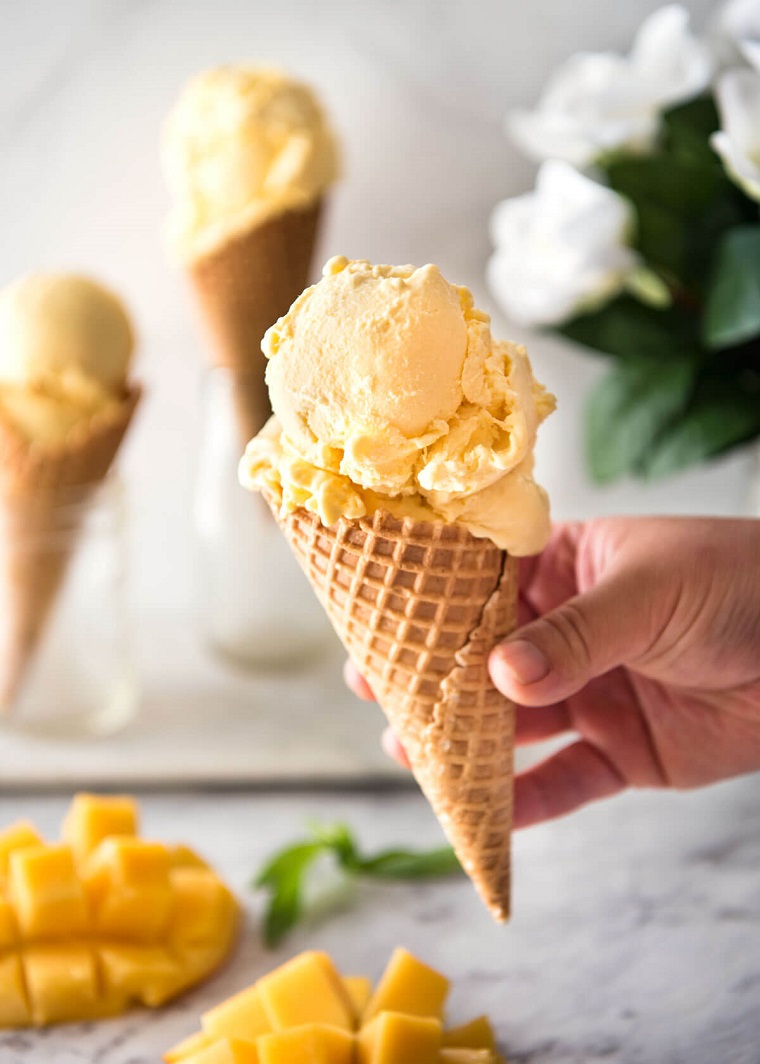 recetas-de-helados-caseros-mango-ideas