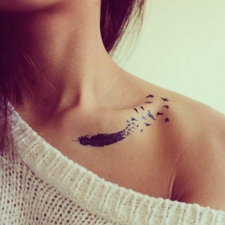 tatuajes pequenos-aves-mujeres