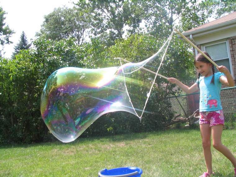 burbujas de jabón gigantes-foto
