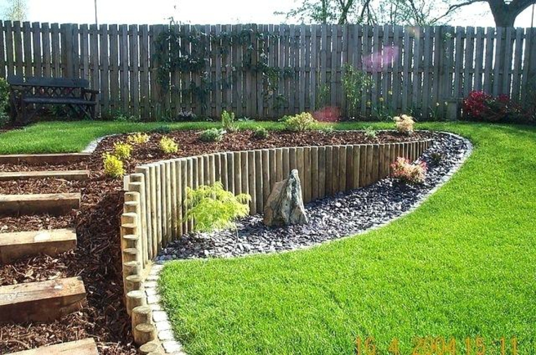 diseños de jardines con camas elevadas de madera