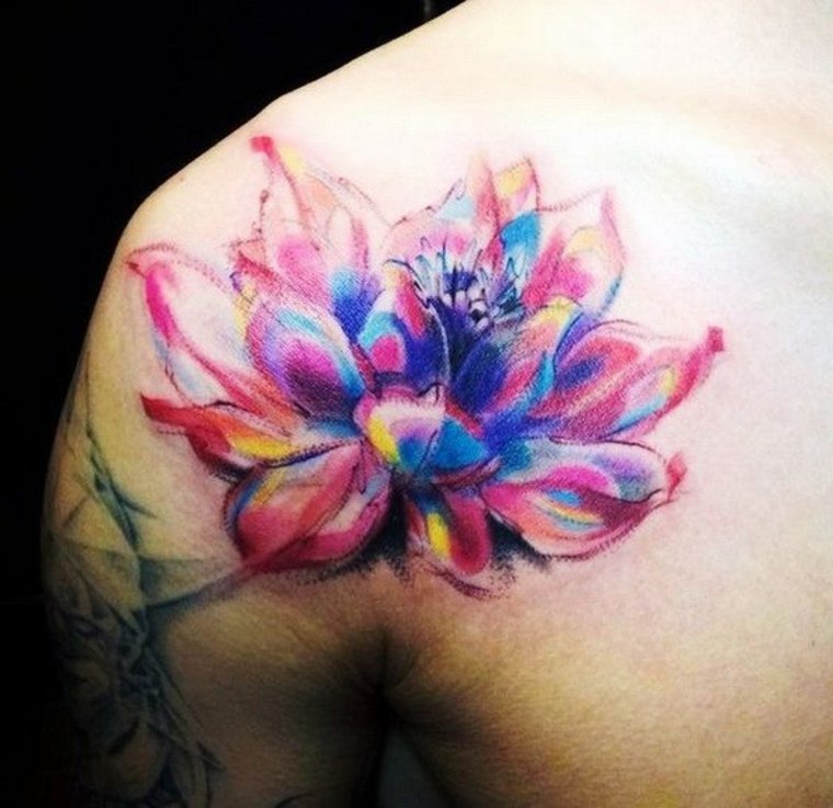 tattoo de flores