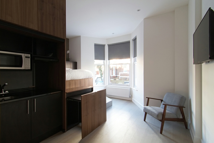 mobiliario modular cocina expuesta