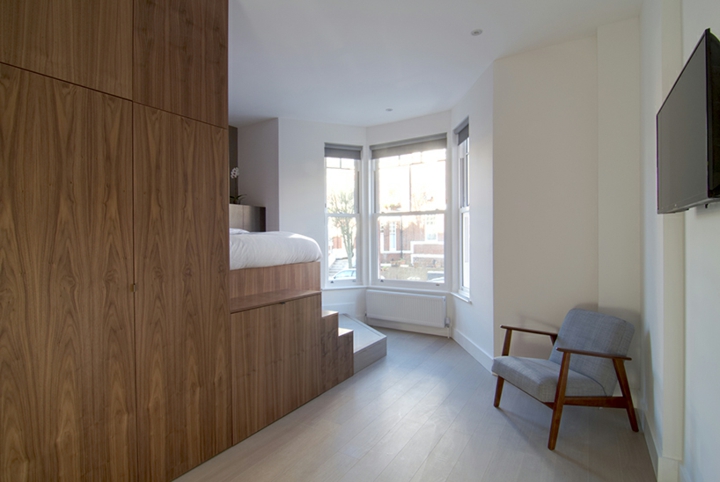 mobiliario modular sillas madera