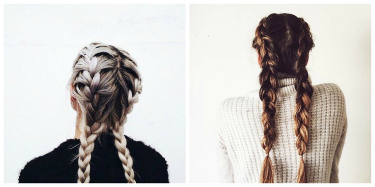 peinados con trenzas-dobles