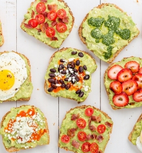 Recetas para desayunos saludables- Ideas de tostadas muy fáciles de hacer
