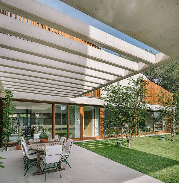 casa moderna diseño jardines minimalistas