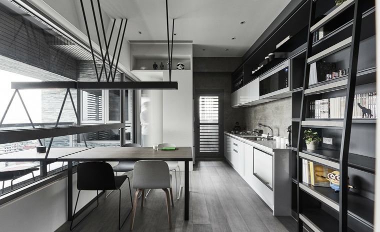 cocina-moderna-gris-diseno-estilo-original