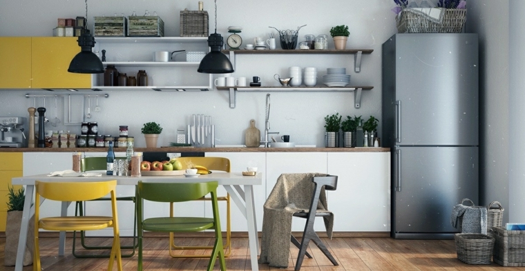 decoracion-para-cocinas-ideas-atractivas-colores-originales