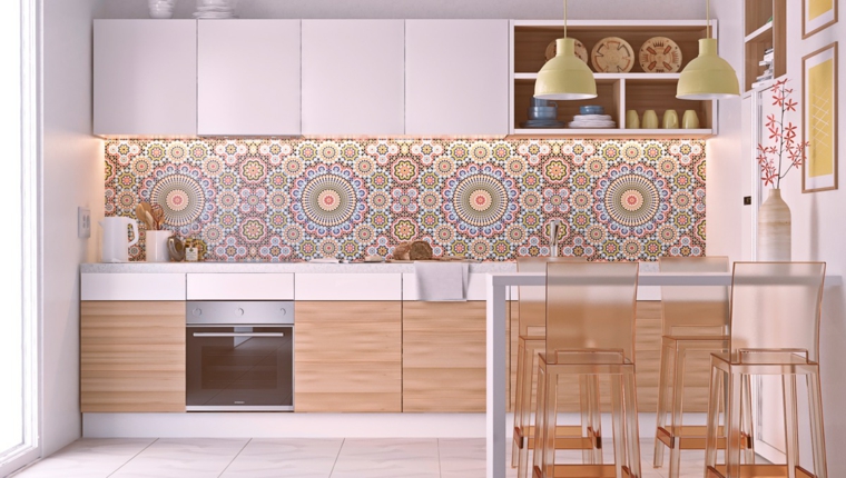 decoración para cocinas-ideas-atractivas-salpicadero