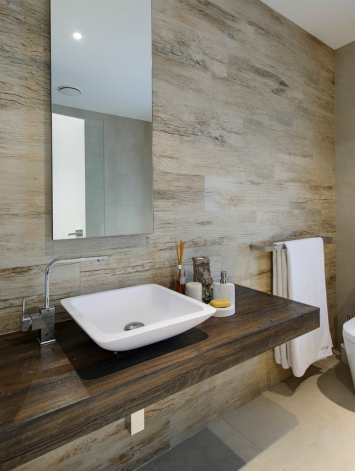 madera-idea-moderna-bano