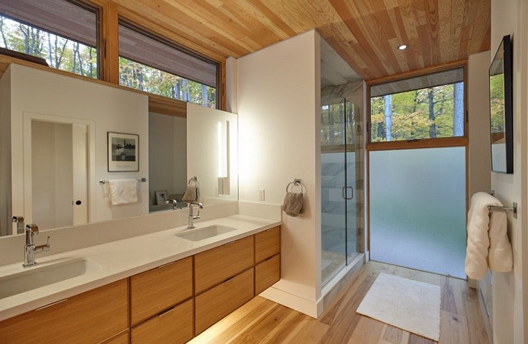 baño-moderno-decorado-madera 