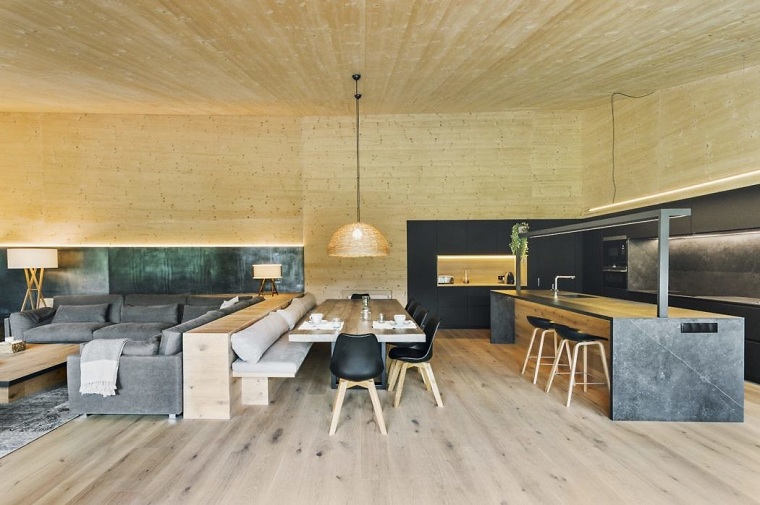 diseño de interiores salasDom-Arquitectura