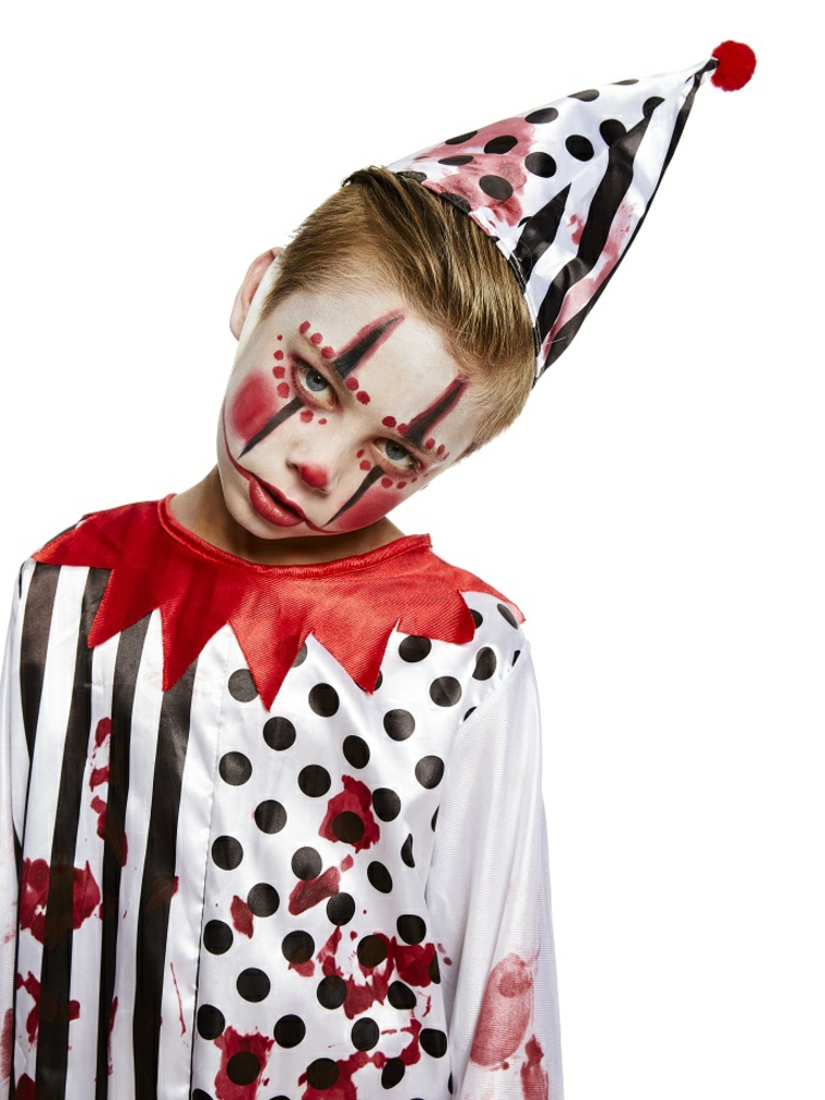 disfraces para halloween ninas-payaso