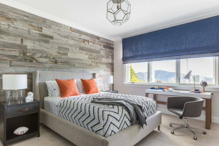 Acento de madera cálida en la pared - descubre nuevas ideas para