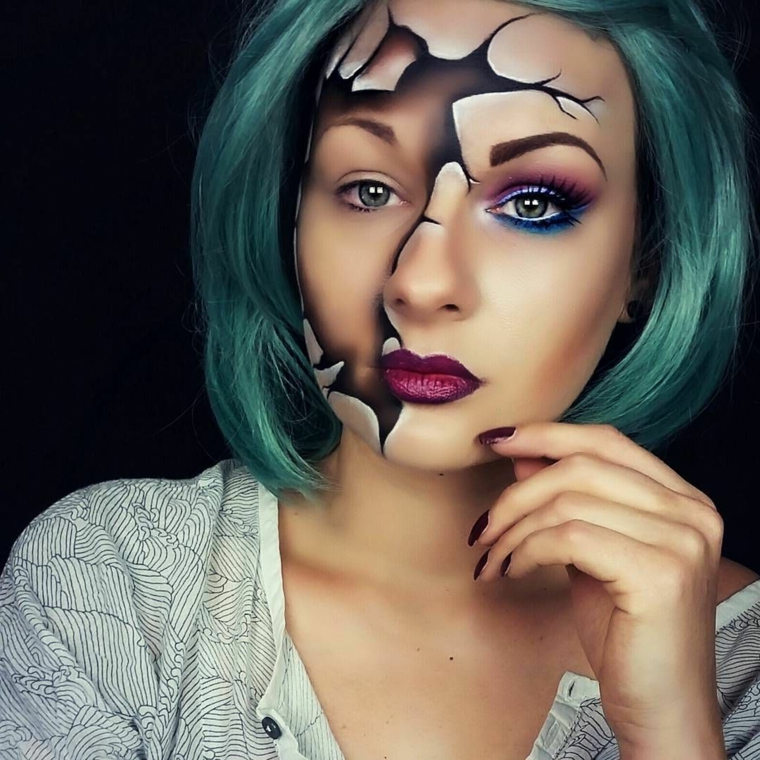 maquillaje-halloween-rostro-roto-ideas