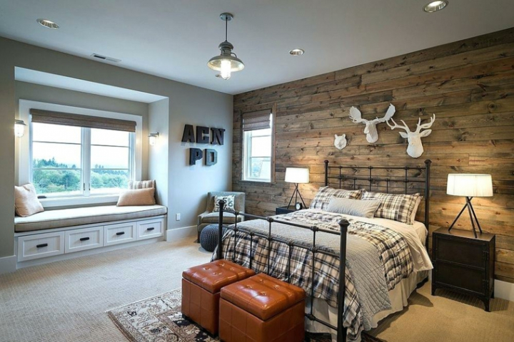 Acento de madera cálida en la pared - descubre nuevas ideas para