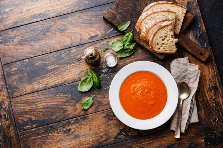 receta facil de gazpacho-casera