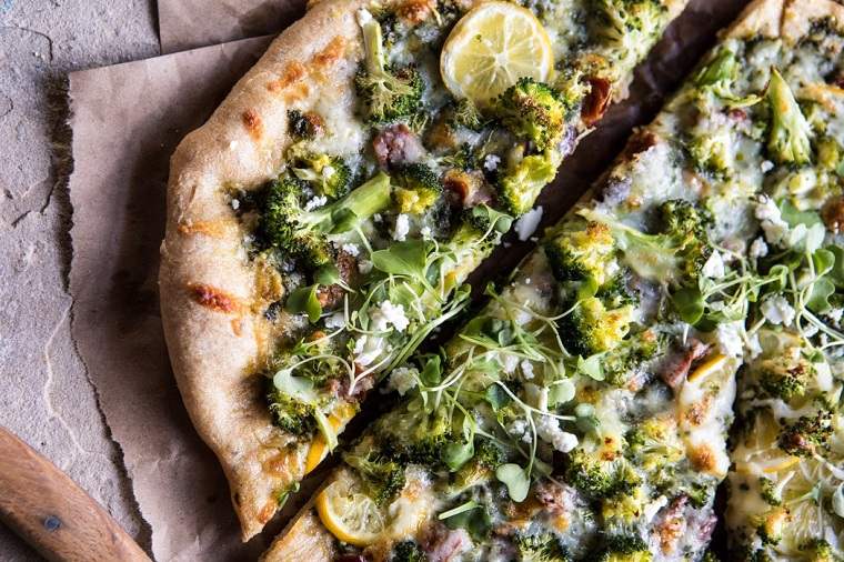 recetas-con-brocoli-limon-pizza-ideas-comida